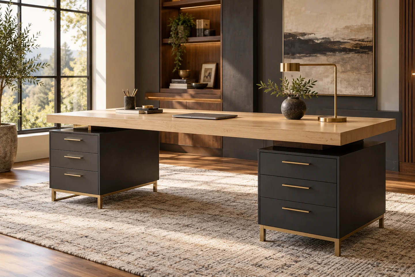 Study Table design inspiration 4 in a warm interior