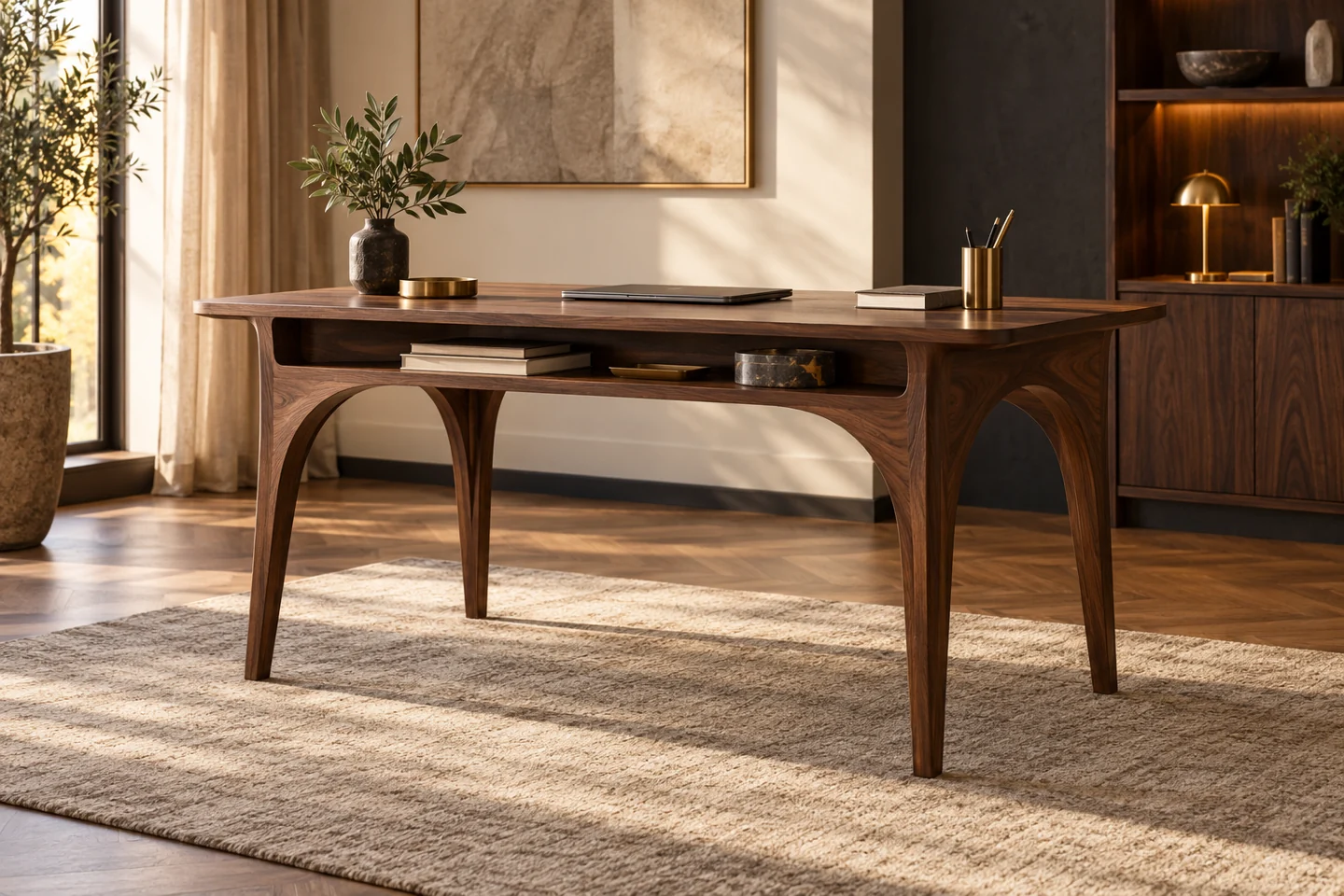 Study Table design inspiration 5 in a warm interior