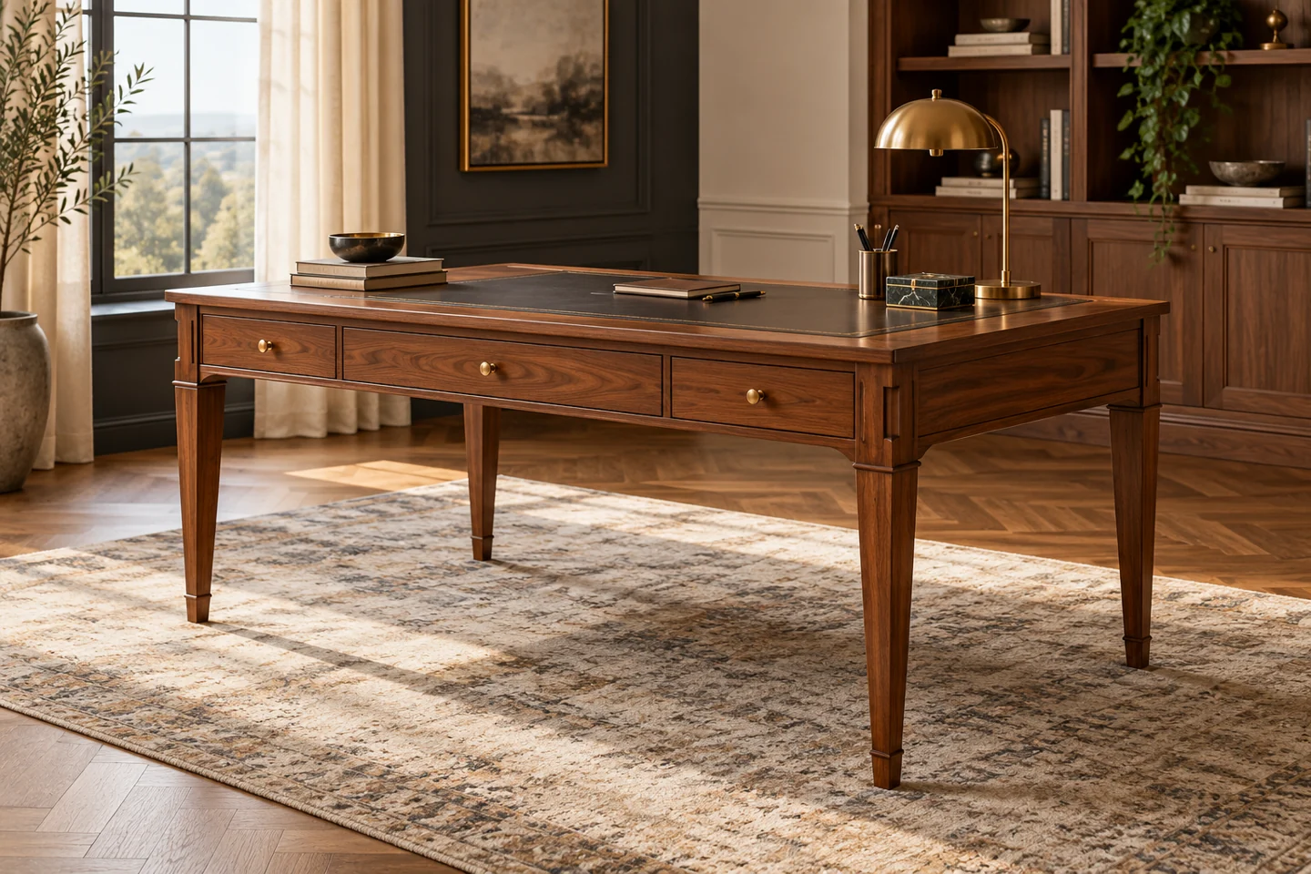 Study Table design inspiration 7 in a warm interior