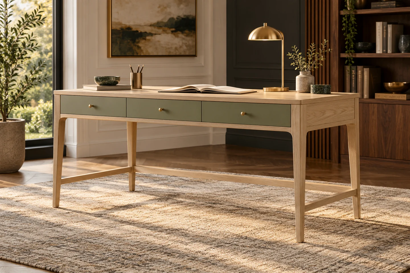 Study Table design inspiration 8 in a warm interior