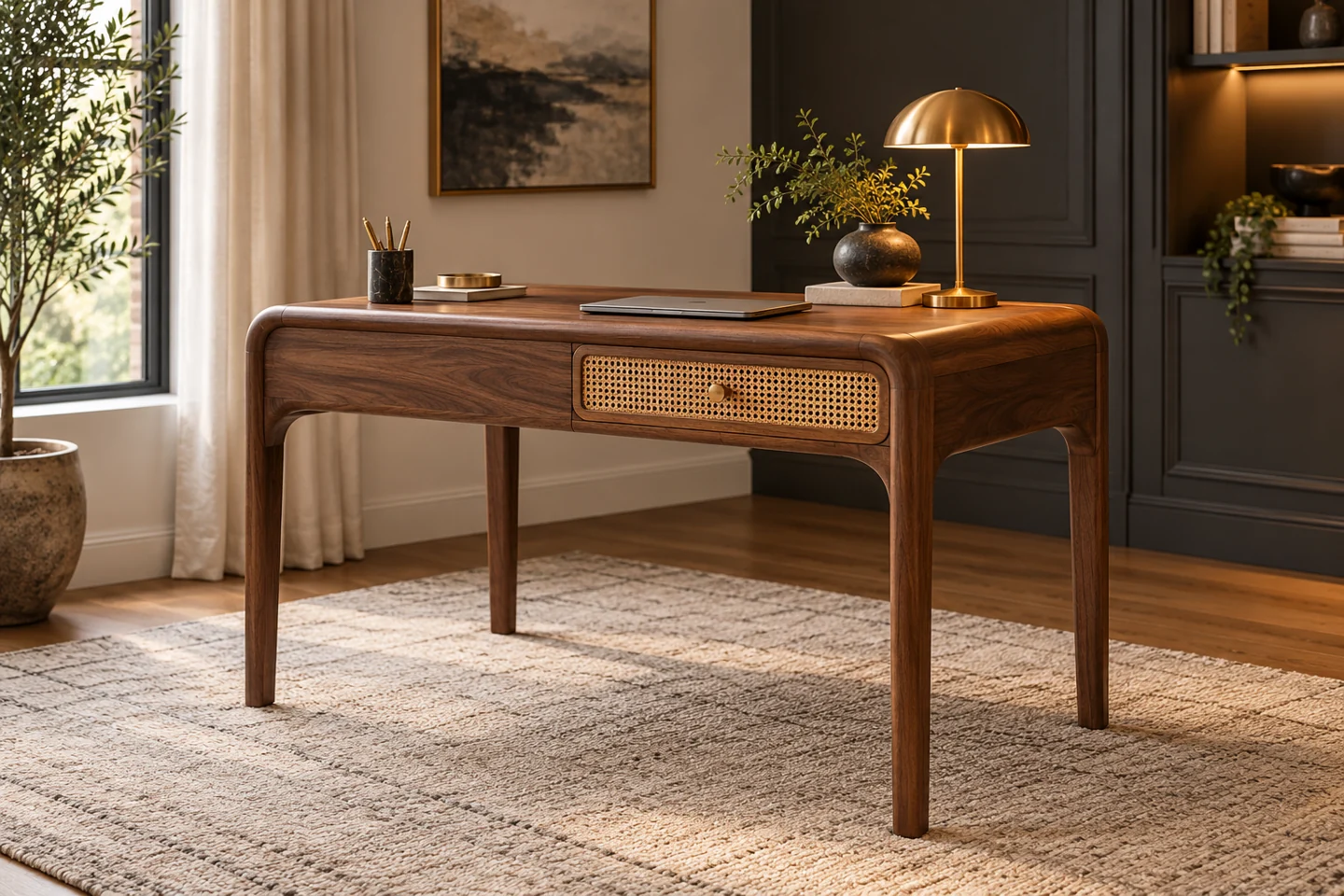 Study Table design inspiration 9 in a warm interior
